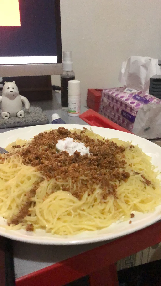 Pasta plate