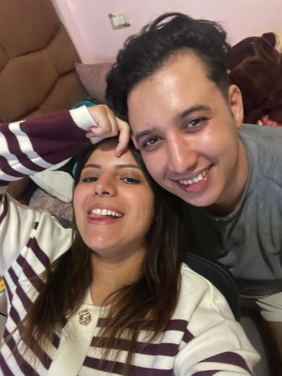Ashraf smiling selfie